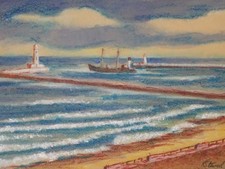 Signed Ken Stewart Watercolour