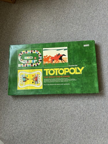 Vintage totopoly board game - board,