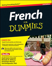 French For Dummies: with CD by Wenzel, Dominique Book The Cheap Fast Free Post