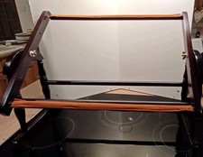 Tapestry, Needlecraft Hardwood Frame. Table Standing. Collapsible.