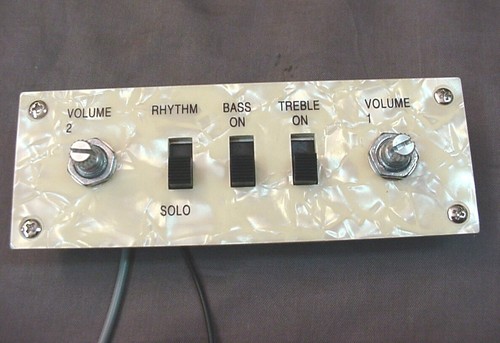 Sliding switch control plate - ,