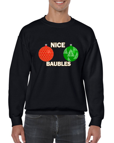 Nice baubles sweater - nice,