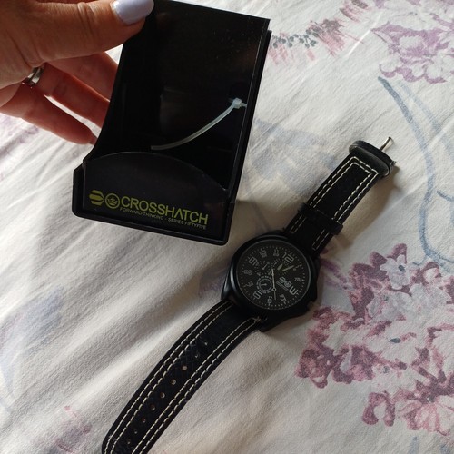 Crosshatch men quartz watch - men's,