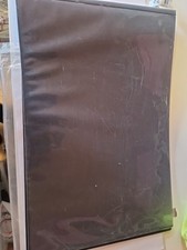 A3 Black Landscape 4D Ring Presentation Folder With Front And Spine Pocket. Used