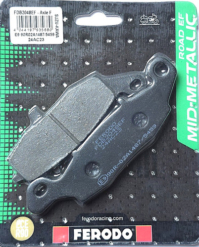 Front brake pads ferodo - brake, sx