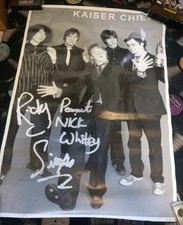 Kaiser Chiefs Poster Signed Print