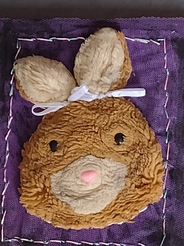 Bunny rabbit canvas 26cm x - bunny, (26cm