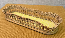 Vintage 1970s Wicker Baguette