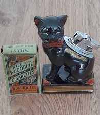 Vintage Ceramic Black Cat