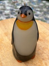 Vintage PENGUIN CANDLE FIGURINE 55cm [5.25 in ] VGC Never Been Lit