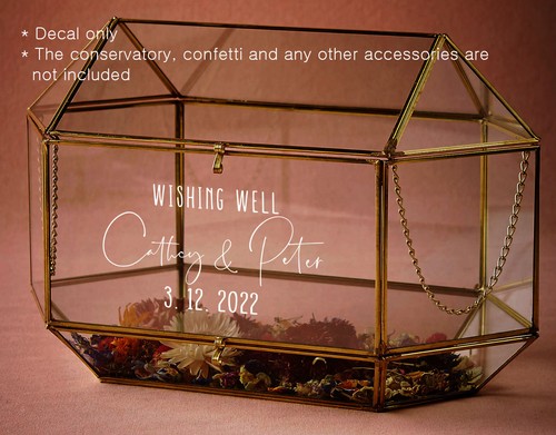 Personalised wedding wishing - personalised,