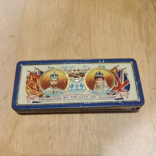 Vintage rowntree tin box june - vintage,