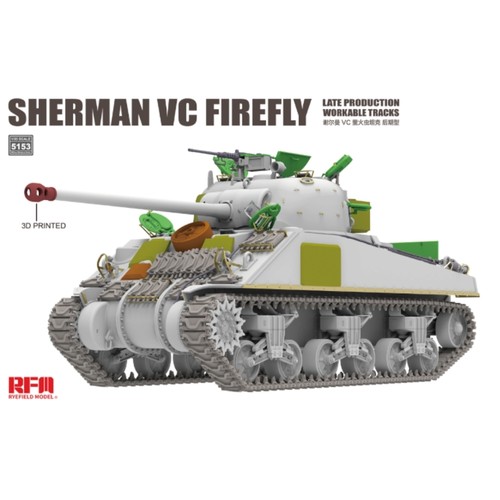 Ryefield models 5153 sherman - models,