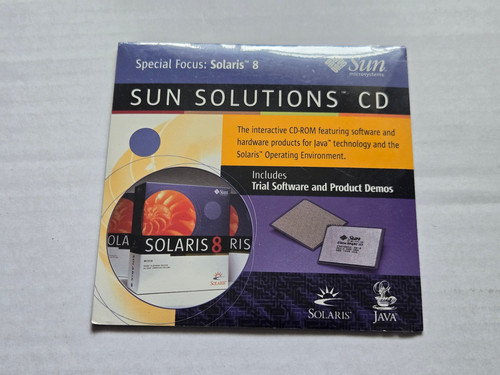 Vintage software solaris - solaris, sun