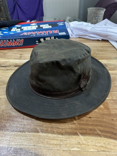 Vintage men wax hat - men's,