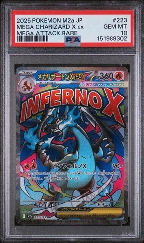 Psa mega charizard ex - x,