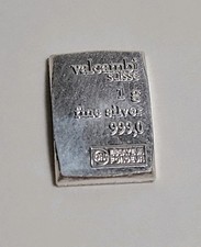 Valcambi Suisse 1g Silver Bar