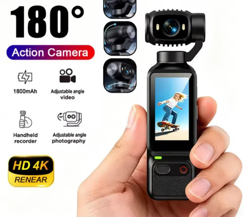 Rotatable action camera - 4k,