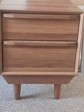 2 Marcel Wooden Bedside Drawers
