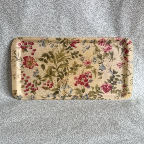 Vintage floral fibreglass - vintage,