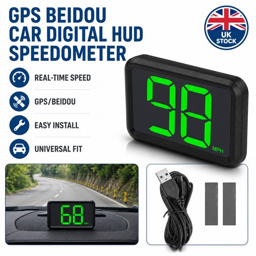 Mini led digital speedometer - led,