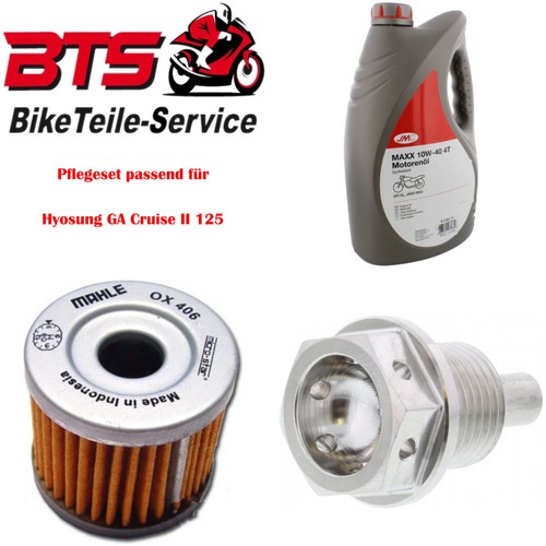 Set oil filter drain plug - 4l, oil,
