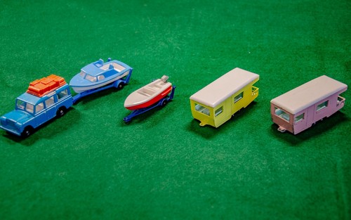Vintage matchbox camping lot - matchbox,