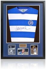 Rodney Marsh Queens Park Rangers Hand Signed Retro QPR Shirt AFTAL COA