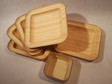 Vintage MCM five 7.75" plates