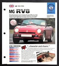 1992 MG RV8 CONVERTIBLE UNIQUE
