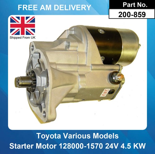 Starter motor for toyota - for,