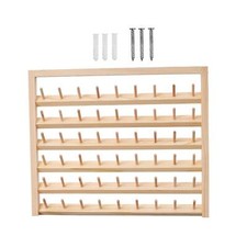 Thread Rack with Hanging Hooks