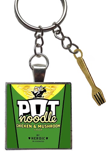 Pot noodle chicken mushroom - pot,