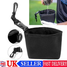 Golf Ball Cleaner Portable Golf Club Wash Bag Golf Club Washer with Clip NEW