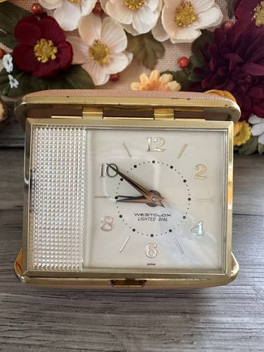 Vintage westclox travel - vintage, alarm