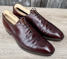 Crockett & Jones Gentleman’s Weymouth Brown Leather Semi Brogue Shoes. UK 8.5 E.