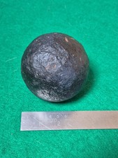 Antique Cast Iron Cannonball /