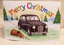 Black Austin A30/A35 Christmas