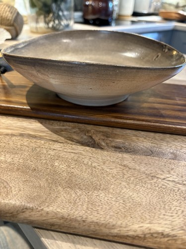 Vintage studio pottery bowl - vintage,