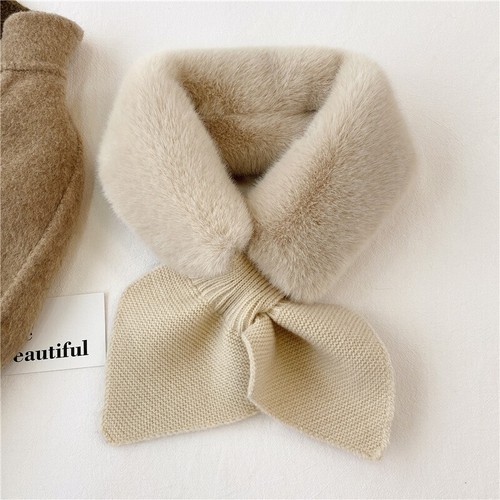 Women plush scarf - women,
