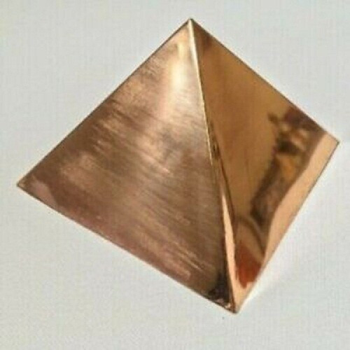 Copper meditation pyramid - copper,
