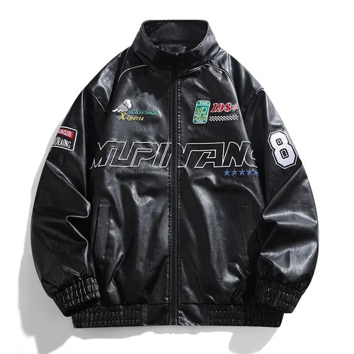 New men bomber jacket - men's, vegan