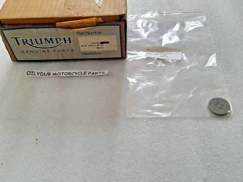 Triumph shim valve tappet - shim,
