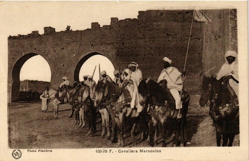 Old postcard morocco - ak,