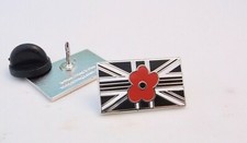THIN BLACK LINE UK GB PRISON OFFICER SERVICE REMEMBRANCE LAPEL PIN BADGE GIFT