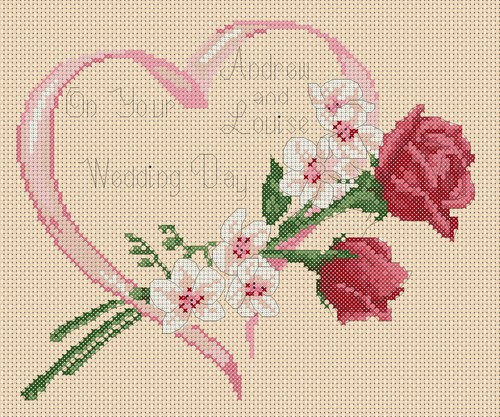 Cross stitch chart - cross, your