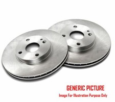 2 x FRONT AXLE BRAKE DISCS SET