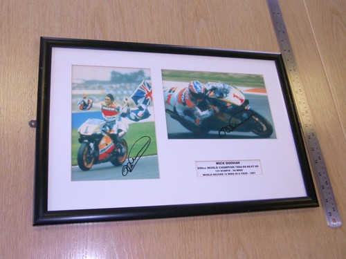 Mick doohan signed - mick,