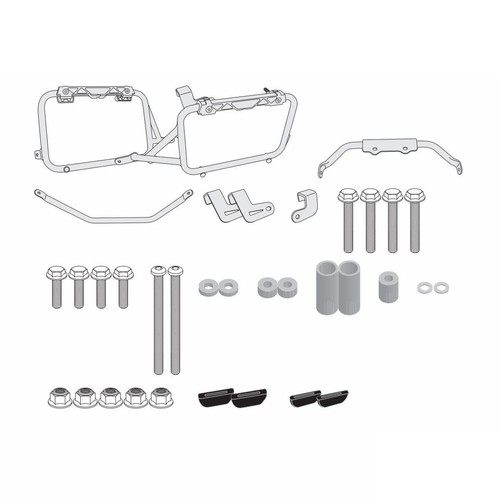 Side case holder - holder, for