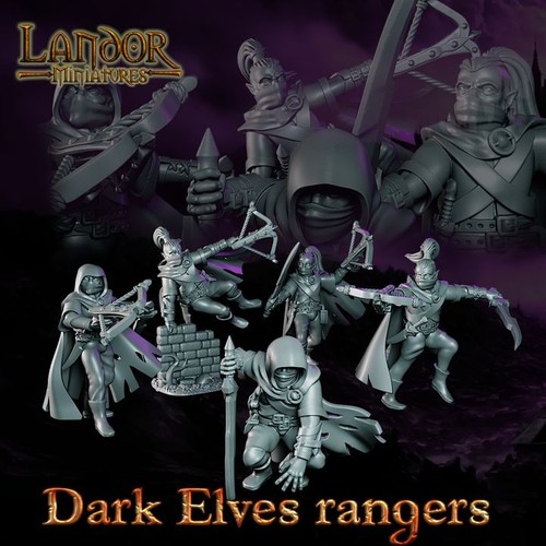 Dark elf rangers landor - rangers|,